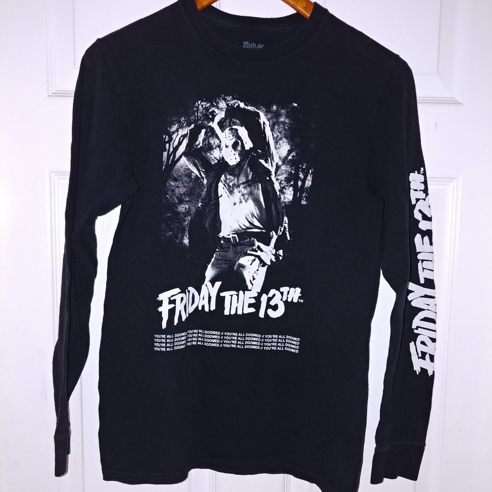 Friday the 13th long sleeve shirt size Small